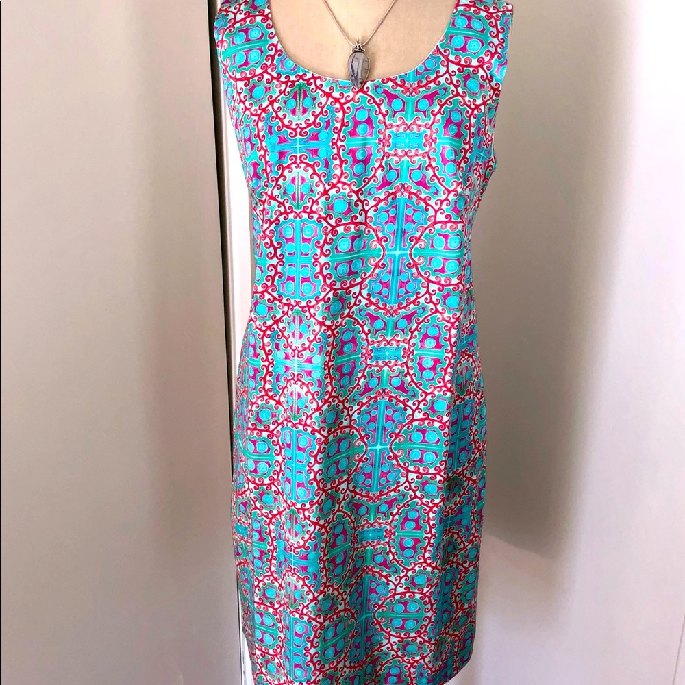 NWT Kaeli Smith Paisley Print A-Line Tank Dress, sz 12